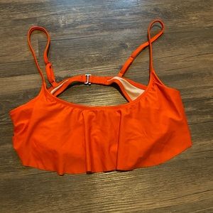 Medium Old Navy Orange Bathing Suit Top